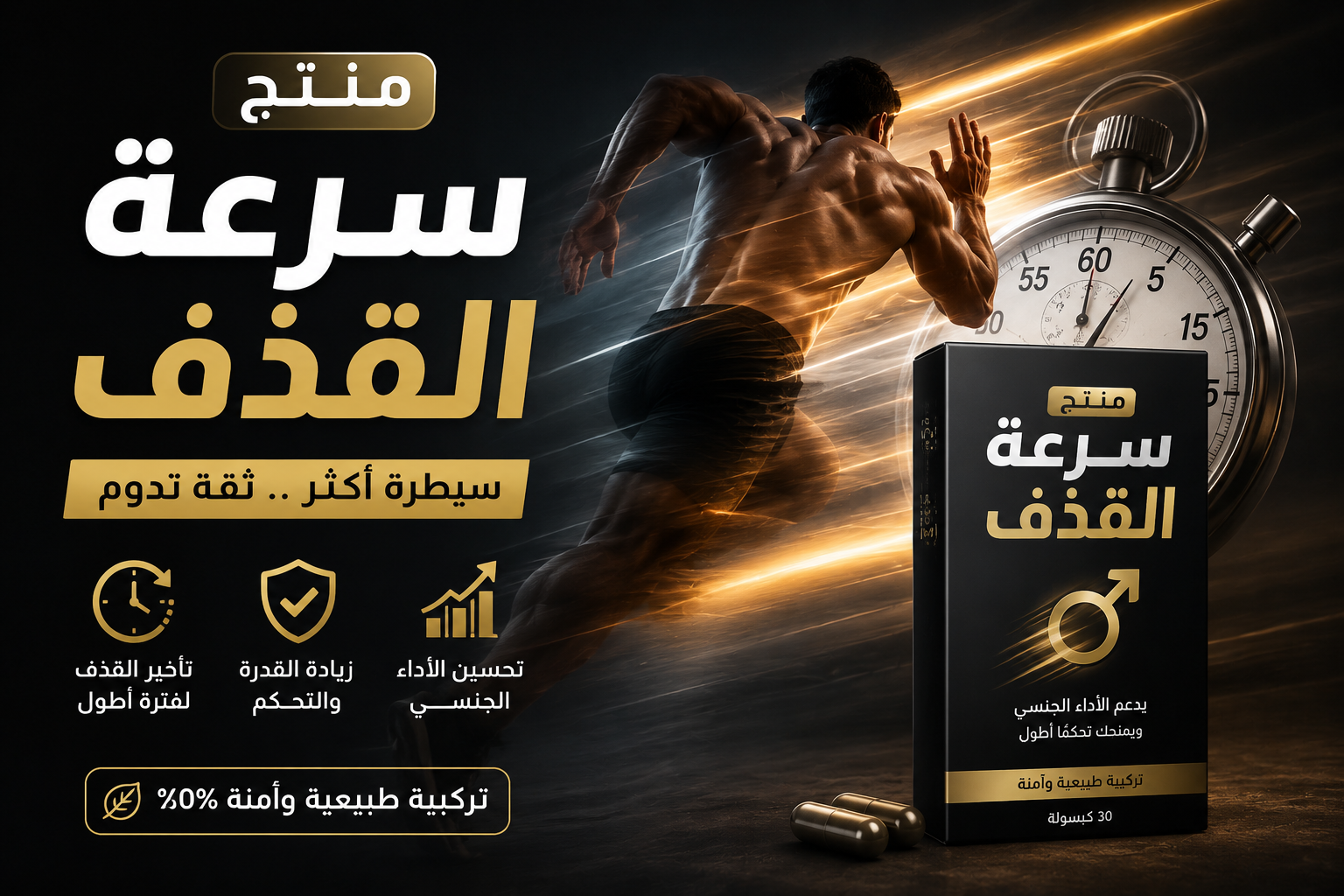 منتج علاج سرعة القذف